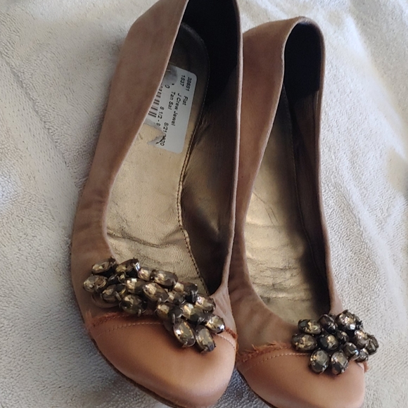 J.Crew jeweled ballet flats. Made in Italy sz.8 - Picture 3 of 11
